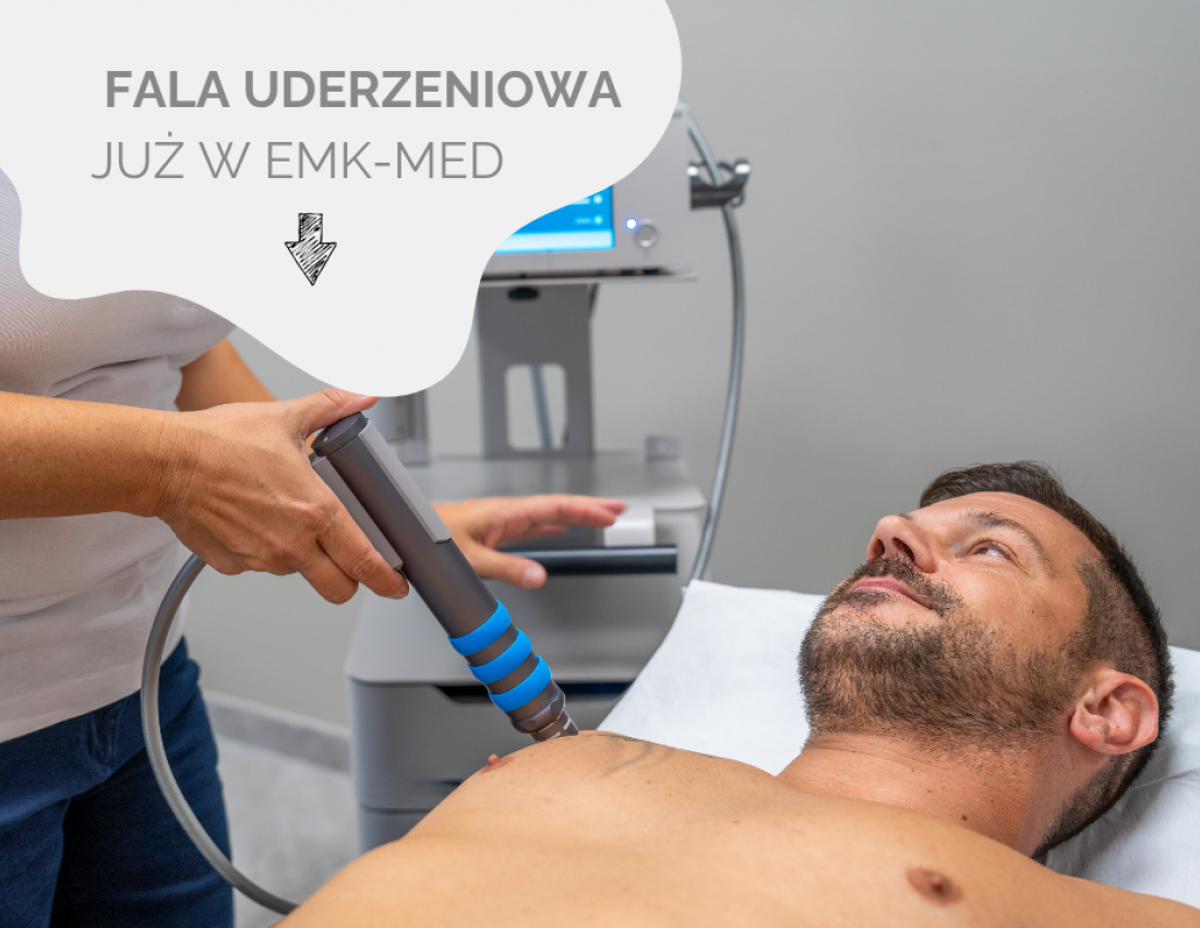 Nowoczesna terapia falą uderzeniową w eMK-Med